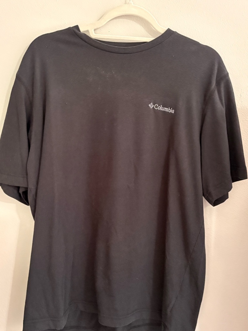 Columbia Black Short-Sleeve Logo Tee